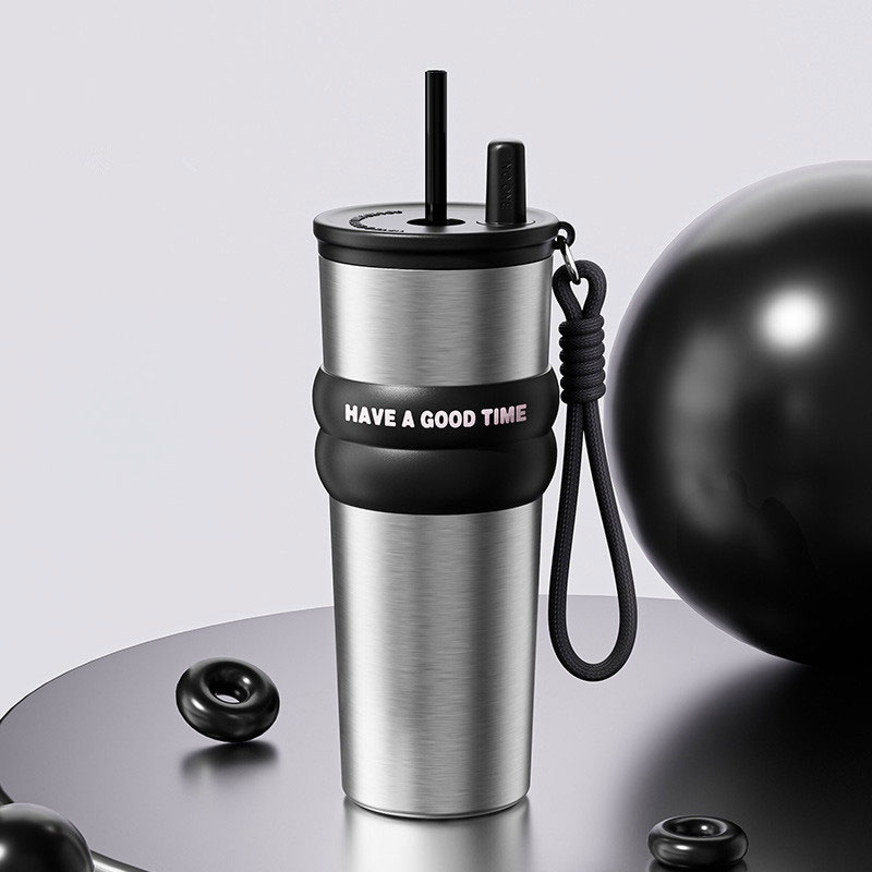 تراول ماگ تبلیغاتی استیل 800 میلی لیتری کد TM-105 - تصویر 1